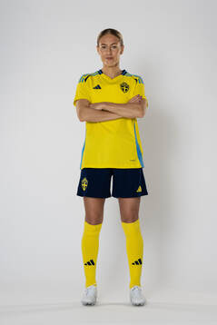 Emma Kullberg of the Swedish women's national football team