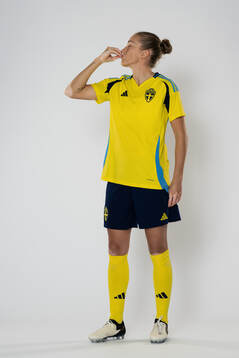 Filippa Angeldahl of the Swedish women's national football