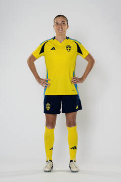 Filippa Angeldahl of the Swedish women's national football