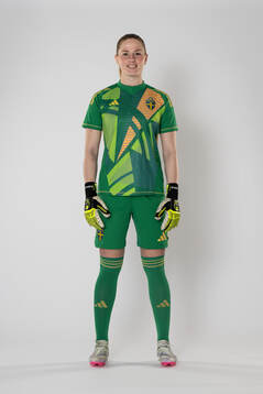Goalkeeper Tove Enblom of the Swedish women's national