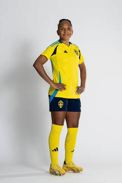 Madelen Janogy of the Swedish women's national football