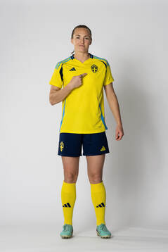 Magdalena Eriksson of the Swedish women's national football