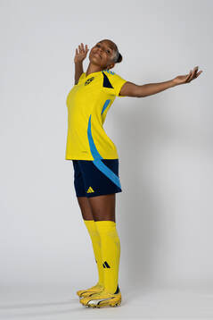 Madelen Janogy of the Swedish women's national football
