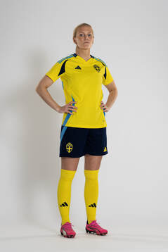 Josefine Rybrink of the Swedish women's national football