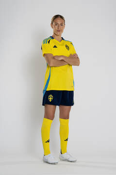 Emma Kullberg of the Swedish women's national football team