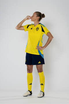 Filippa Angeldahl of the Swedish women's national football