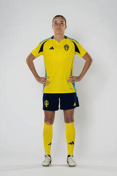 Filippa Angeldahl of the Swedish women's national football