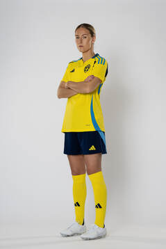 Emma Kullberg of the Swedish women's national football team