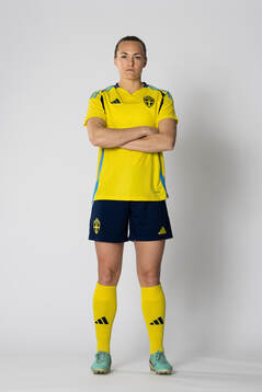Magdalena Eriksson of the Swedish women's national football