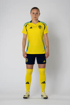 Matilda Vinberg of the Swedish women's national football