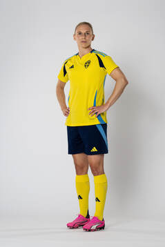 Jonna Andersson of the Swedish women's national football