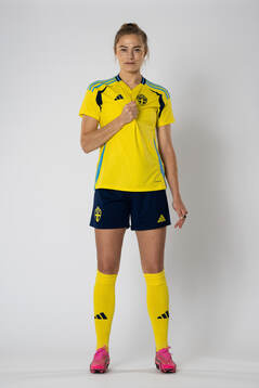 Fridolina Rolfö of the Swedish women's national football