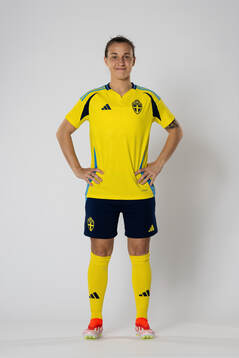 Julia Zigiotti Olme of the Swedish women's national