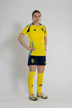 Kosovare Asllani of the Swedish women's national football