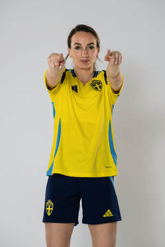 Kosovare Asllani of the Swedish women's national football