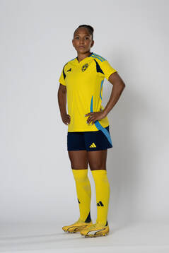 Madelen Janogy of the Swedish women's national football