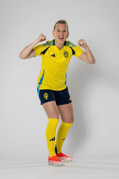 Stina Blackstenius of the Swedish women's national football