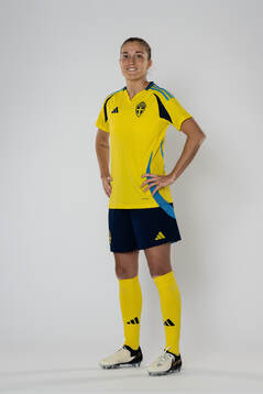 Filippa Angeldahl of the Swedish women's national football