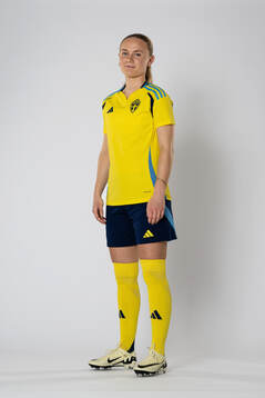 Matilda Vinberg of the Swedish women's national football