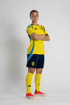 Julia Zigiotti Olme of the Swedish women's national