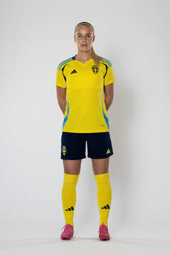 Stina Lennartsson of the Swedish women's national football
