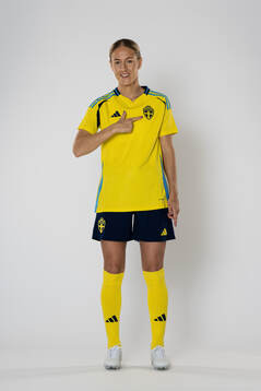 Emma Kullberg of the Swedish women's national football team