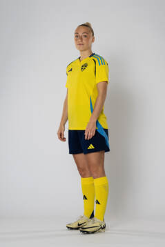 Hanna Bennison of the Swedish women's national football