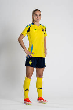 Hanna Lundkvist of the Swedish women's national football