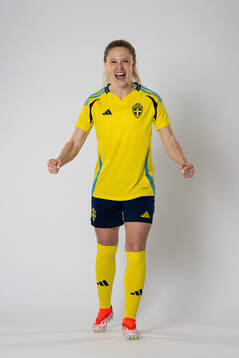 Rebecka Blomqvist of the Swedish women's national football