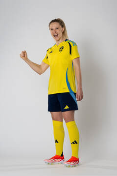 Rebecka Blomqvist of the Swedish women's national football