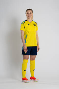 Rebecka Blomqvist of the Swedish women's national football
