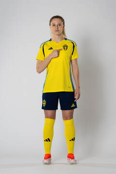 Rebecka Blomqvist of the Swedish women's national football