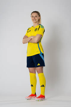 Rebecka Blomqvist of the Swedish women's national football