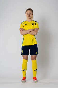 Rebecka Blomqvist of the Swedish women's national football