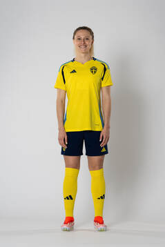 Rebecka Blomqvist of the Swedish women's national football