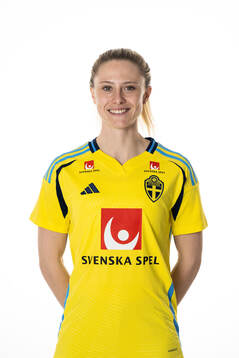 Rebecka Blomqvist of the Swedish women's national football
