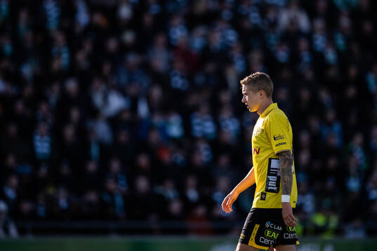 Elfsborgs Sebastian Holmen deppar