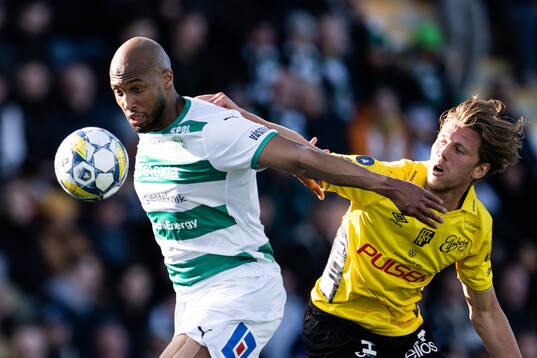 Västerås Jabir Abdihakim Ali och Elfsborgs Noah Söderberg