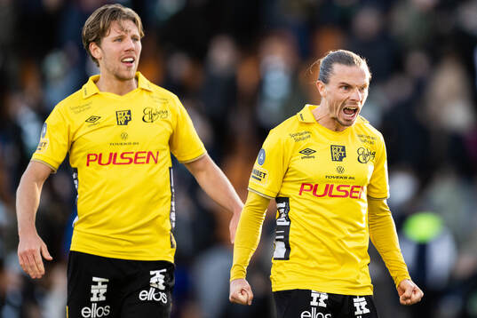 Elfsborgs Niklas Hult jublar