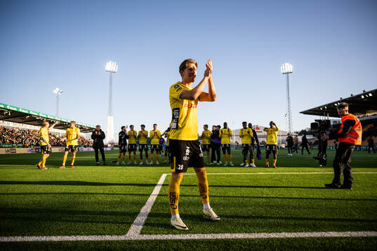 Elfsborgs Noah Söderberg jublar