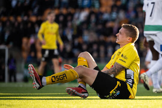 Elfsborgs Sebastian Holmen har ont