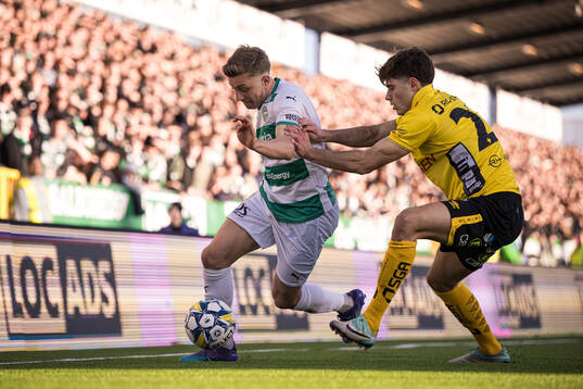 Västerås Simon Gefvert och Elfsborgs Besfort Zeneli