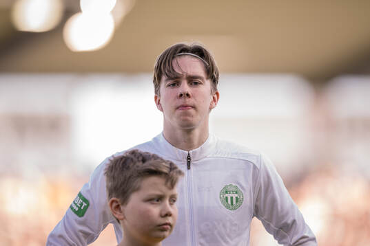 Västerås Max Larsson vid lineup