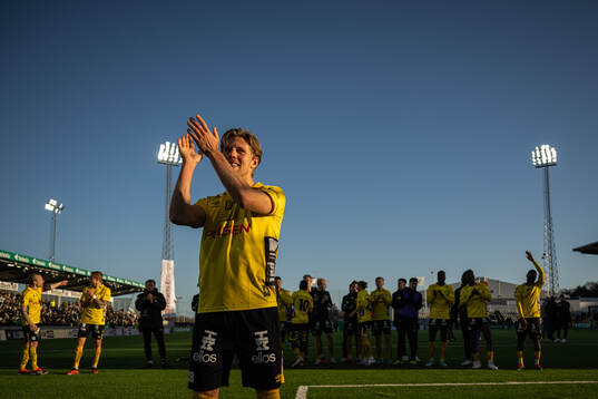 Elfsborgs Noah Söderberg jublar