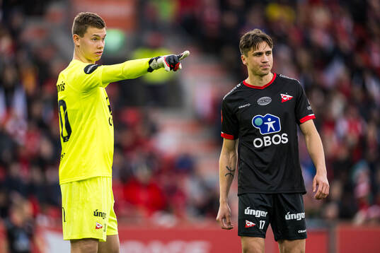 Jonathan Frost Fischer and Sigurd Kvile of Fredrikstad