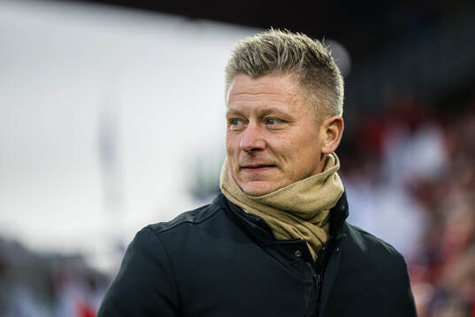 Mikkjal Thomassen, head coach of Fredrikstad