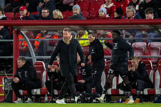 Mikkjal Thomassen, head coach of Fredrikstad