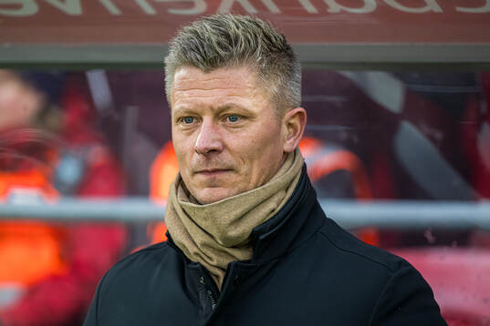 Mikkjal Thomassen, head coach of Fredrikstad