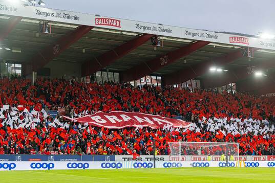 Spectators in the stands