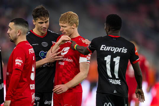 Sigurd Kvile of Fredrikstad and Sivert Heltne Nilsen of